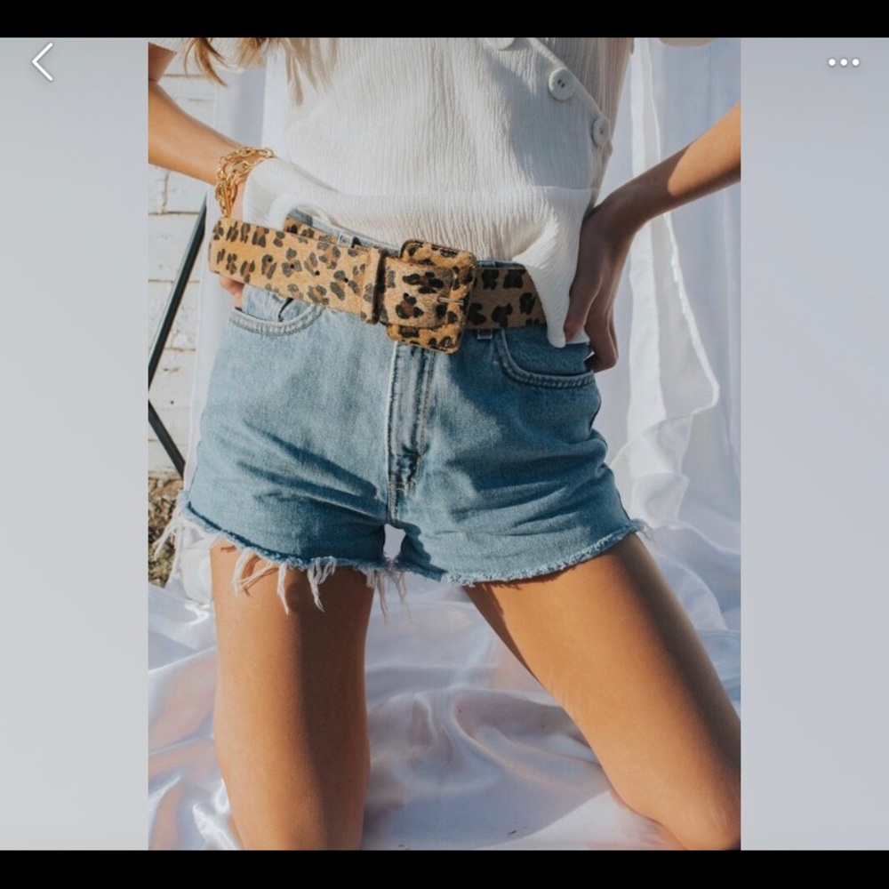 Leopard Belt